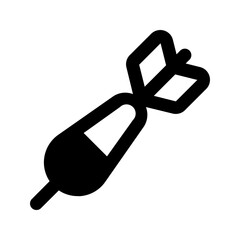 darts glyph icon