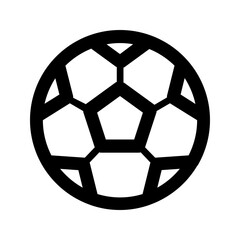 Obraz premium football line icon