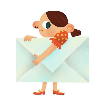 Newsletter cute delivery service
