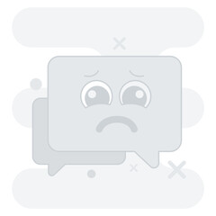 Empty Comment Empty States Illustration, perfect for user interface projects
