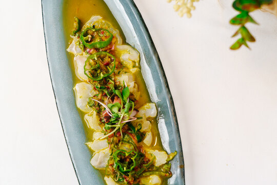 Cod and Octopus Ceviche