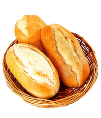 French bread no background high quality image