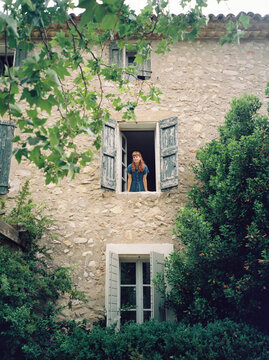 The farmhouse window