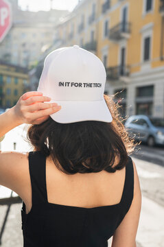 Woman with cap