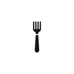 Fork icon vector. EPS 10 editable vector