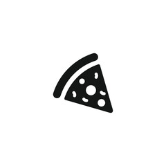 Pizza icon vector. EPS 10 editable vector