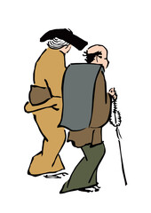 浮世絵　町人　その234
