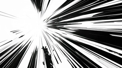 Experience the dynamic energy of manga and anime style comic speed lines featuring an alpha channel Dive into the action with three distinct concentration lines radial vertical and diagonal