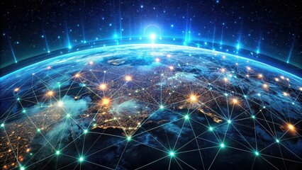 Obraz premium Gaia botnet