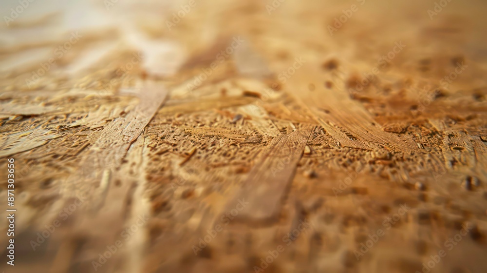 Poster macro view of chipboard backdrop. generative ai