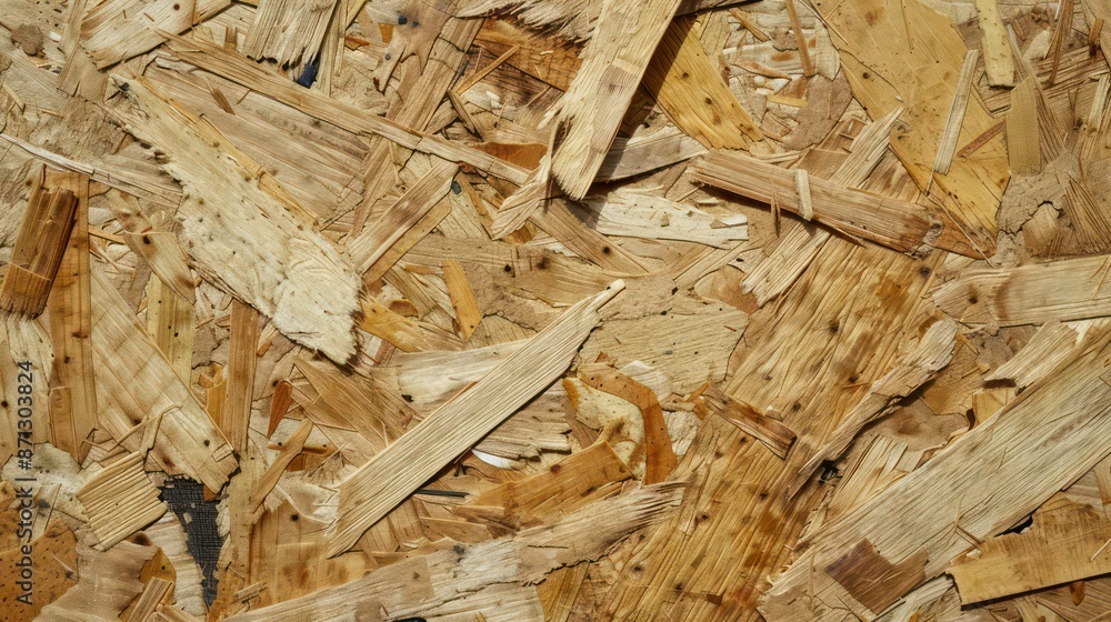 Poster macro view of chipboard backdrop. generative ai