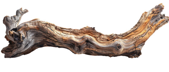 Fototapeta premium Beautiful driftwood and trees branch tree, dry wood, bare tree, twig. Close up Various textured pieces isolated on background