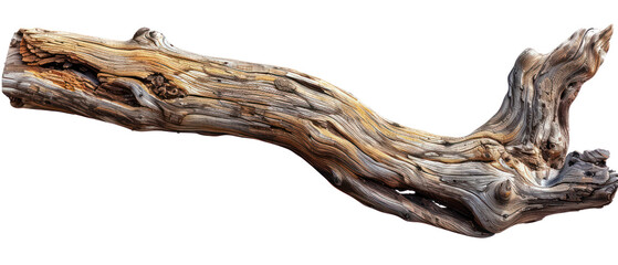 Fototapeta premium Beautiful driftwood and trees branch tree, dry wood, bare tree, twig. Close up Various textured pieces isolated on background