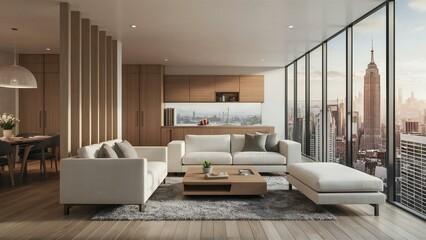 modern living room interior