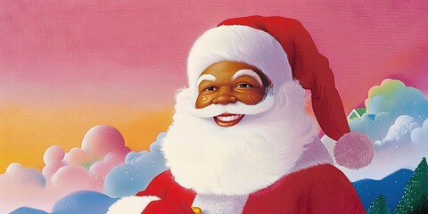 Black Santa Claus for Christmas