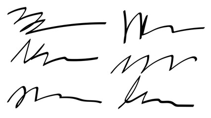 set of grunge black paint, ink brush strokes. brush collection isolated on white background. Trendy brush stroke for black ink paint, grunge backdrop.