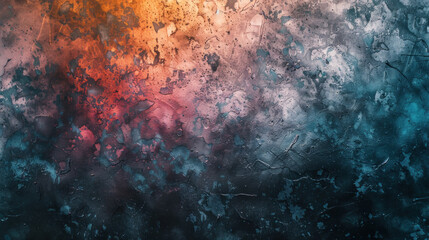 Obraz premium Colorful Abstract Background with Mashed Colors and Noise
