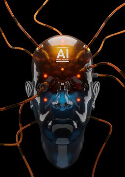 Artificial intelligence concept