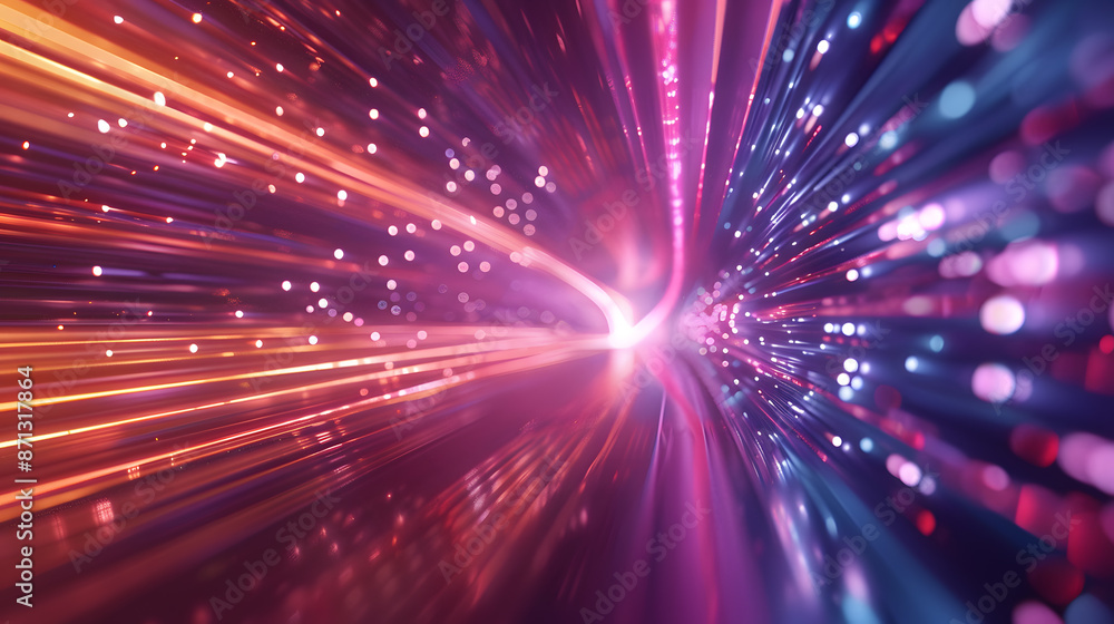Poster abstract technology background of high speed global data transfer, ultra fast broadband and connecti