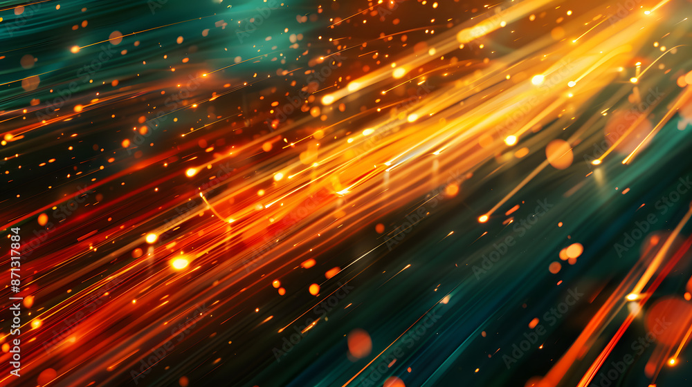 Poster abstract technology background of high speed global data transfer, ultra fast broadband and connecti