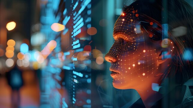 AI-enhanced image recognition software identifying objects., clean background, Photo stock style, clean background, no copyrighted logo, no letters