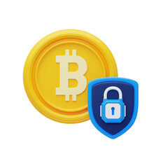 3D Enhancing User Security in Crypto Transactions. 3D Icon