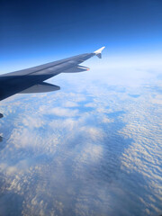 view from airplane window