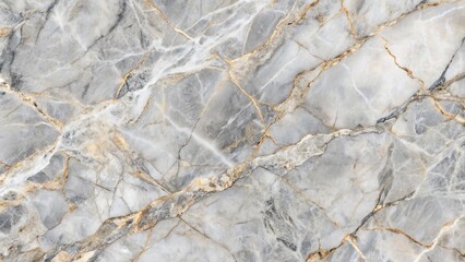 Obraz premium Elegant, modern, grey and white marble texture with subtle veins, perfect for luxurious interior design and high-end wallpaper.