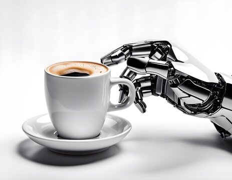 cup of coffee robot