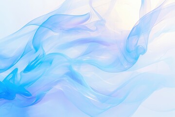 Abstract Blue Swirling Background