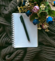 Bouquet of flower with blank space 