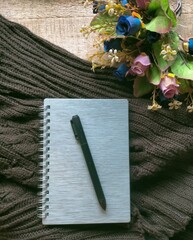 Bouquet of flower with blank space 
