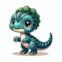 Cute Baby Dinosaur Clipart