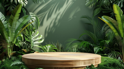 tropical palm tree