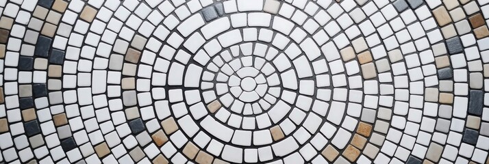 Circular Mosaic Pattern