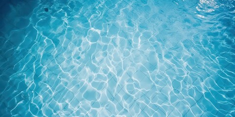Obraz premium Blue Water Pool Surface
