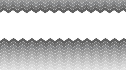 Gray zig zag seamless pattern background vector image
