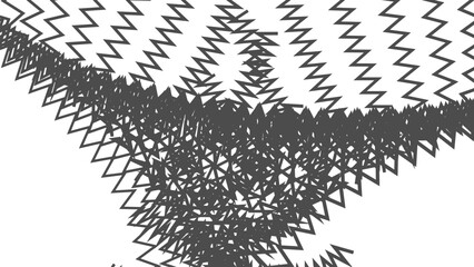Gray zig zag seamless pattern background vector image