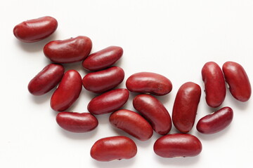 Isolated of red beans 