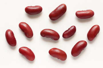 Isolated of red beans 
