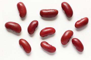 Isolated of red beans 