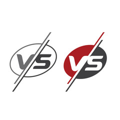 versus symbol, versus icon, vector art.