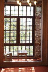 Fototapeta premium Quran holy book of Islam in mosque,