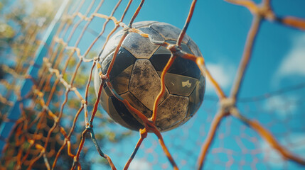 Ball enters to the red