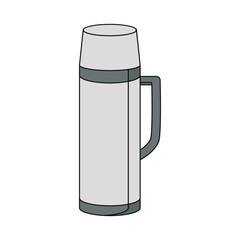 thermos isolated