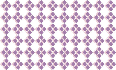 Seamless argyle pattern in purple and pink colors, two tone diamond checkerboard repeat pattern, replete image, design for fabric printing
