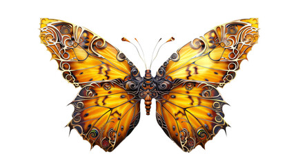 Fototapeta premium butterfly isolated on white