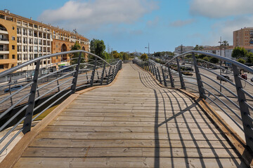 Obraz premium San Pedro, a city near Malaga, Andalusia, Spain, a part of the city in the photo