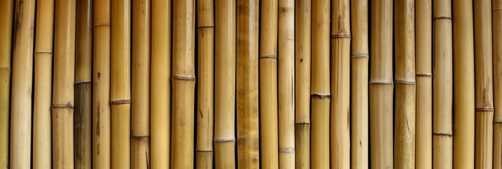 Fototapeta premium Bamboo Texture: A Close-Up Look at Natural Beauty