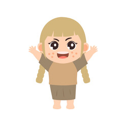 Cute Little Girl Asking to be Held